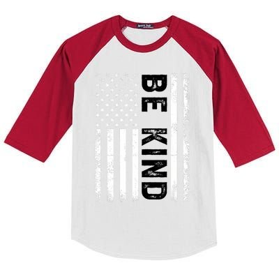 Be Kind Unity Day Orange Anti Bullying Unity Day Kids Colorblock Raglan Jersey