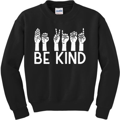 Be Kind Unity Day Orange Anti Bullying Unity Day Kids Sweatshirt