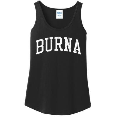 Burna KY Vintage Athletic Sports JS02  Ladies Essential Tank