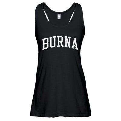 Burna KY Vintage Athletic Sports JS02  Ladies Essential Flowy Tank