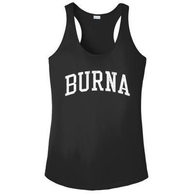 Burna KY Vintage Athletic Sports JS02  Ladies PosiCharge Competitor Racerback Tank