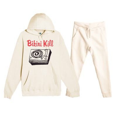 Bikini Kill Vintage Album Inspired Premium Hooded Sweatsuit Set