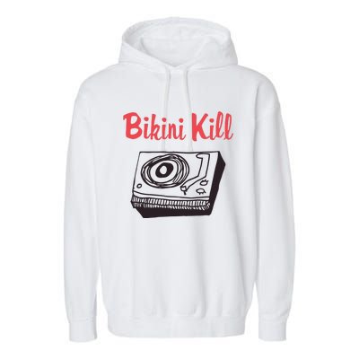 Bikini Kill Vintage Album Inspired Garment-Dyed Fleece Hoodie