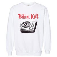 Bikini Kill Vintage Album Inspired Garment-Dyed Sweatshirt