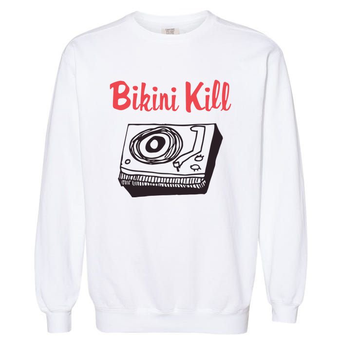 Bikini Kill Vintage Album Inspired Garment-Dyed Sweatshirt