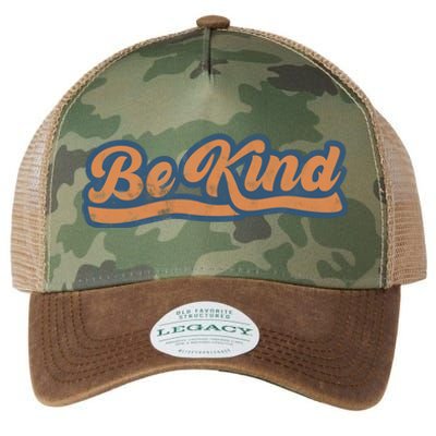 Be Kind Vintage Retro 80's Style Legacy Tie Dye Trucker Hat