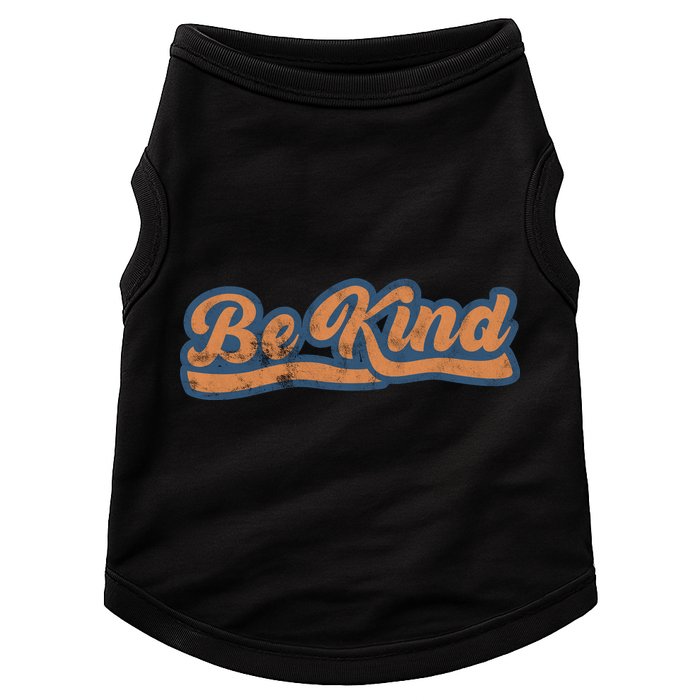 Be Kind Vintage Retro 80's Style Doggie Tank