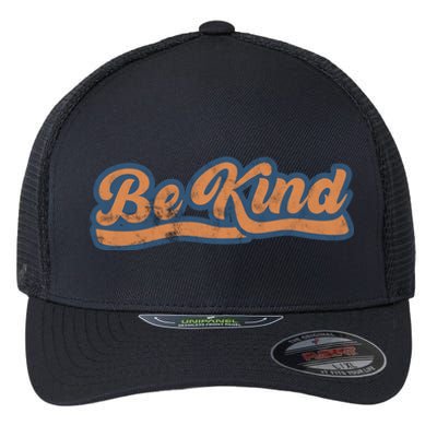 Be Kind Vintage Retro 80's Style Flexfit Unipanel Trucker Cap