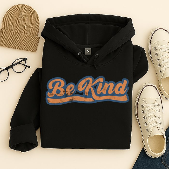 Be Kind Vintage Retro 80's Style Hoodie
