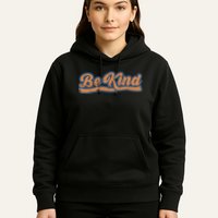 Be Kind Vintage Retro 80's Style Hoodie