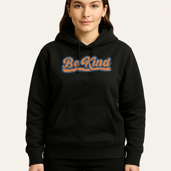 Be Kind Vintage Retro 80's Style Hoodie