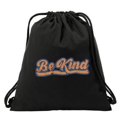 Be Kind Vintage Retro 80's Style Drawstring Bag