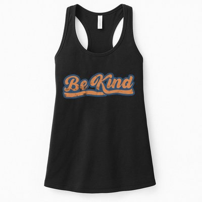 Be Kind Vintage Retro 80's Style Womens Tank Top