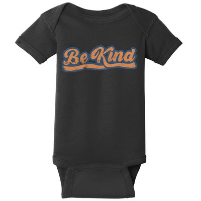 Be Kind Vintage Retro 80's Style Baby Bodysuit