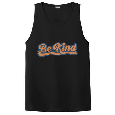 Be Kind Vintage Retro 80's Style PosiCharge Competitor Tank