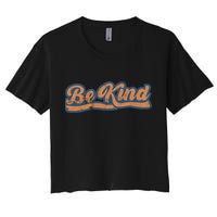 Be Kind Vintage Retro 80's Style Crop Top