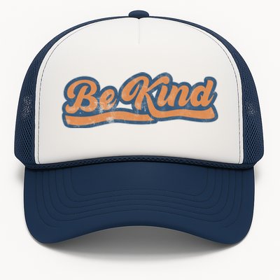 Be Kind Vintage Retro 80's Style Trucker Hat