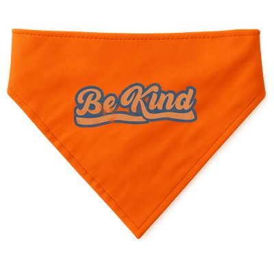 Be Kind Vintage Retro 80's Style USA-Made Doggie Bandana