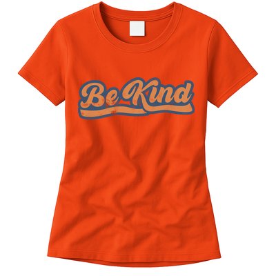 Be Kind Vintage Retro 80's Style Womens T-Shirt
