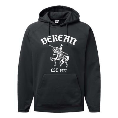 Berean Kings Vintage Spirit Wear Performance Fleece Hoodie