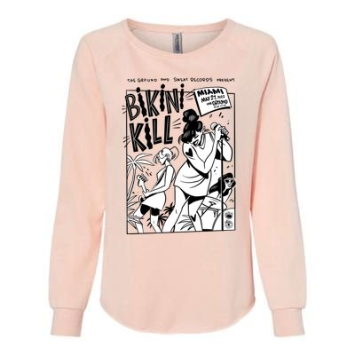 Bikini Kill Vintage Album Inspired Womens California Wash Sweatshirt