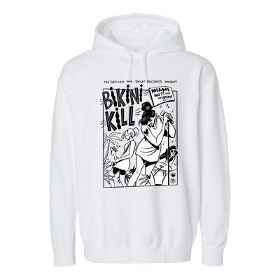 Bikini Kill Vintage Album Inspired Garment-Dyed Fleece Hoodie