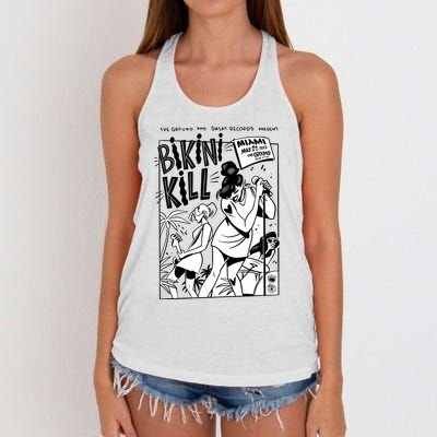 Bikini Kill Vintage Album Inspired Women's Knotted Racerback Tank