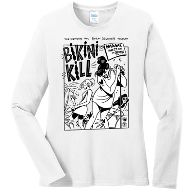 Bikini Kill Vintage Album Inspired Ladies Long Sleeve Shirt