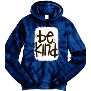 Be Kind We Wear Orange For Unity Day Orange Bleached Tie Dye Hoodie