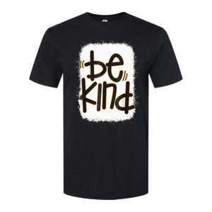 Be Kind We Wear Orange For Unity Day Orange Bleached Softstyle CVC T-Shirt