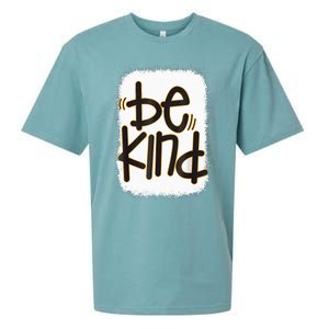 Be Kind We Wear Orange For Unity Day Orange Bleached Sueded Cloud Jersey T-Shirt