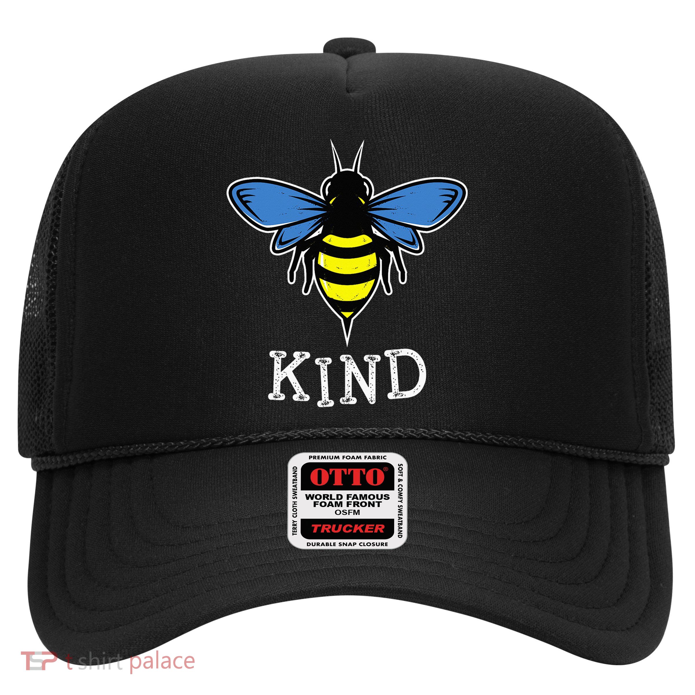 Bee Kind World Down Syndrome Awareness Day T21 Trucker Hat