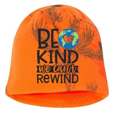 Be Kind We Can't Rewind Planet Earth Day Gift Kati - Camo Knit Beanie