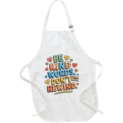 Be Kind Words DonT Rewind Funny Apron