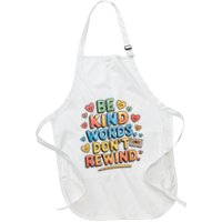 Be Kind Words DonT Rewind Funny Apron