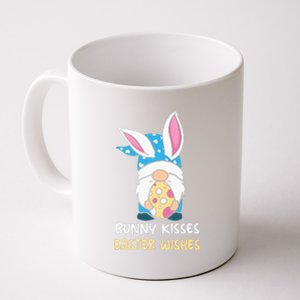 Bunny Kisses Waster Wishes Gnome Easter Day Gift Coffee Mug