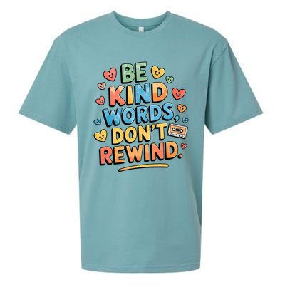 Be Kind Words DonT Rewind Sueded Cloud Jersey T-Shirt