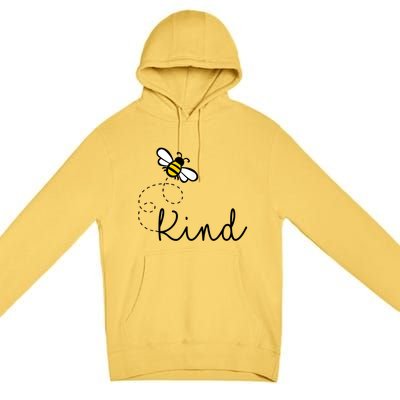 Be Kind Womens Shirt, Bumble Bee, Inspirational Teacher Love Premium Pullover Hoodie