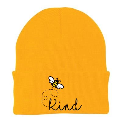 Be Kind Womens Shirt, Bumble Bee, Inspirational Teacher Love Knit Cap Winter Beanie