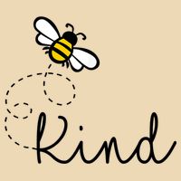 Be Kind Womens Shirt, Bumble Bee, Inspirational Teacher Love Drawstring Bag