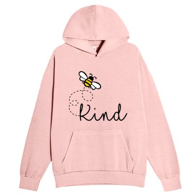 Be Kind Womens Shirt, Bumble Bee, Inspirational Teacher Love Urban Pullover Hoodie