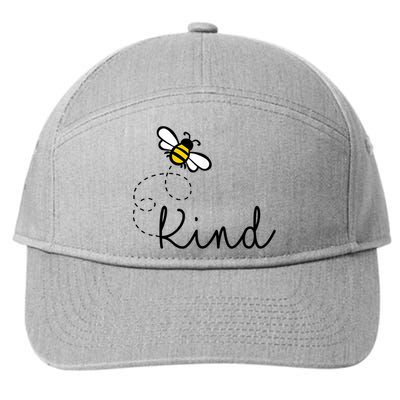 Be Kind Womens Shirt, Bumble Bee, Inspirational Teacher Love 7-Panel Snapback Hat