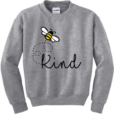 Be Kind Womens Shirt, Bumble Bee, Inspirational Teacher Love Kids Sweatshirt