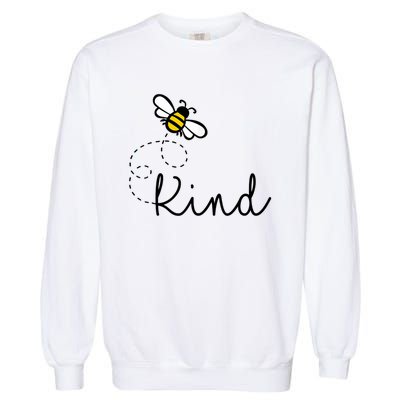 Be Kind Womens Shirt, Bumble Bee, Inspirational Teacher Love Garment-Dyed Sweatshirt