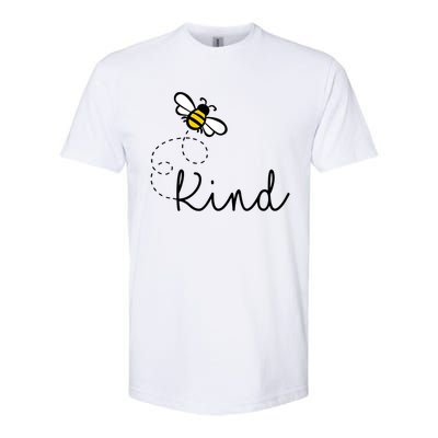 Be Kind Womens Shirt, Bumble Bee, Inspirational Teacher Love Softstyle® CVC T-Shirt