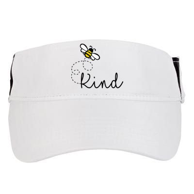 Be Kind Womens Shirt, Bumble Bee, Inspirational Teacher Love Adult Drive Performance Visor