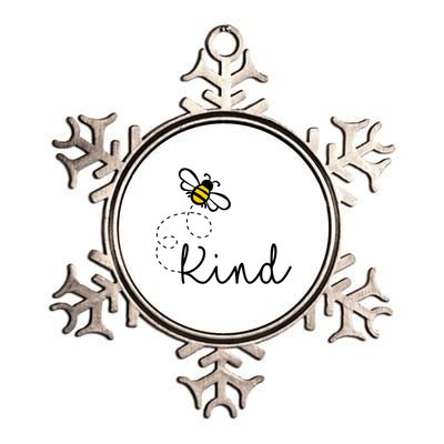 Be Kind Womens Shirt, Bumble Bee, Inspirational Teacher Love Metallic Star Ornament