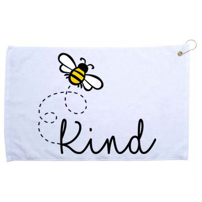 Be Kind Womens Shirt, Bumble Bee, Inspirational Teacher Love Grommeted Golf Towel