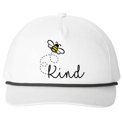 Be Kind Womens Shirt, Bumble Bee, Inspirational Teacher Love Snapback Five-Panel Rope Hat