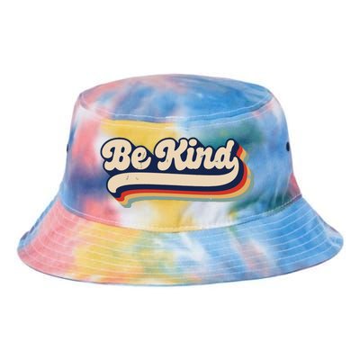 Be Kind Women Positive Inspirational Kindness Retro Vintage Tie Dye Newport Bucket Hat